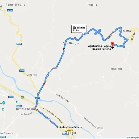 Lantgård Fattoria Poggio Boalaio Orvieto